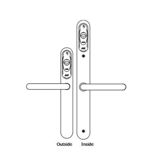 Salto XS4 Original back to back handle set