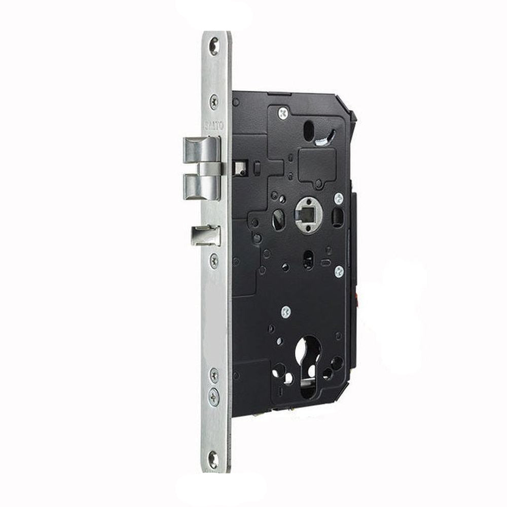 Salto LE7S nightlatch, 60mm backset, square forend