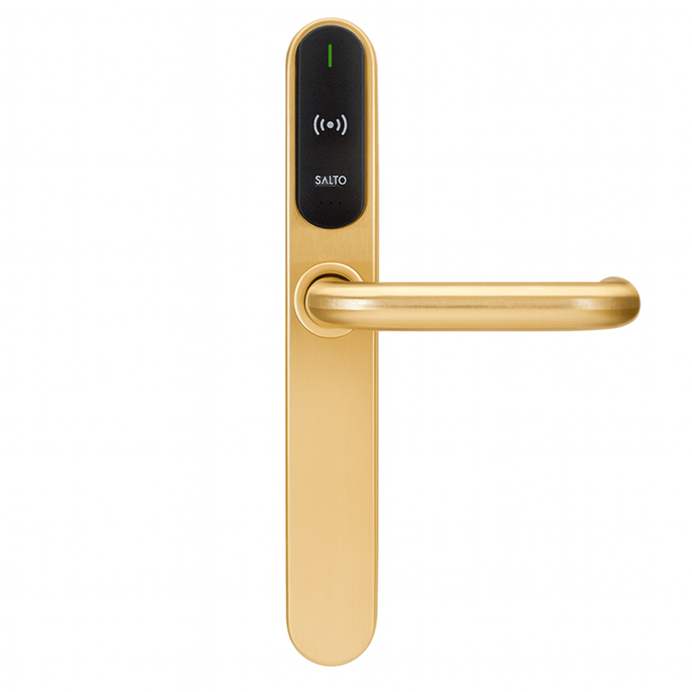 Salto XS4 Original Plus handle set to suit European type lock cases - brass