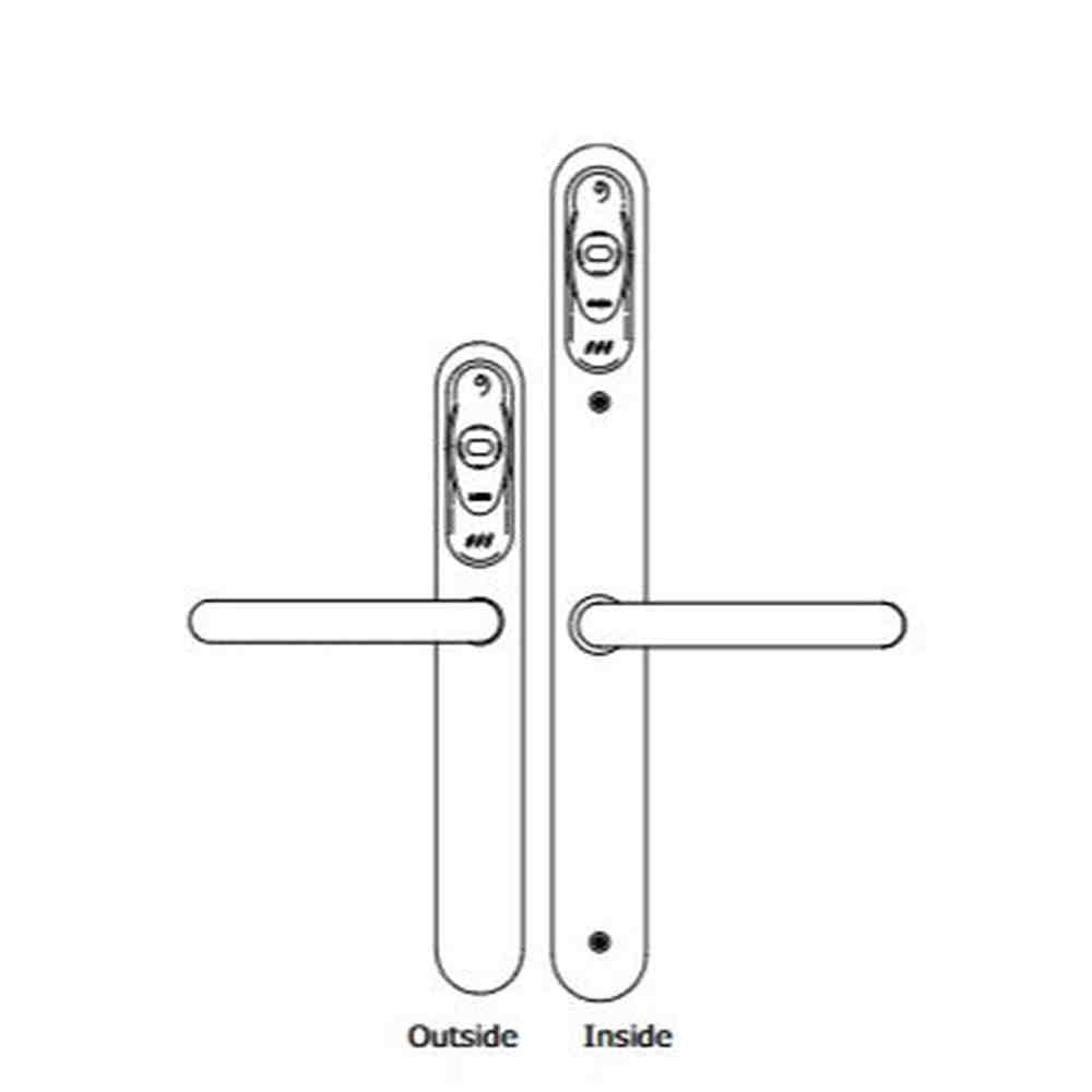 Salto XS4 Original back to back handle set