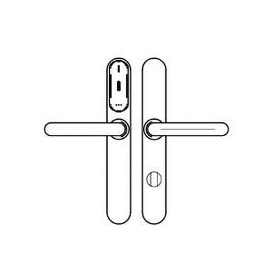 Salto XS4 Original+ handle set EM451 with internal thumbturn