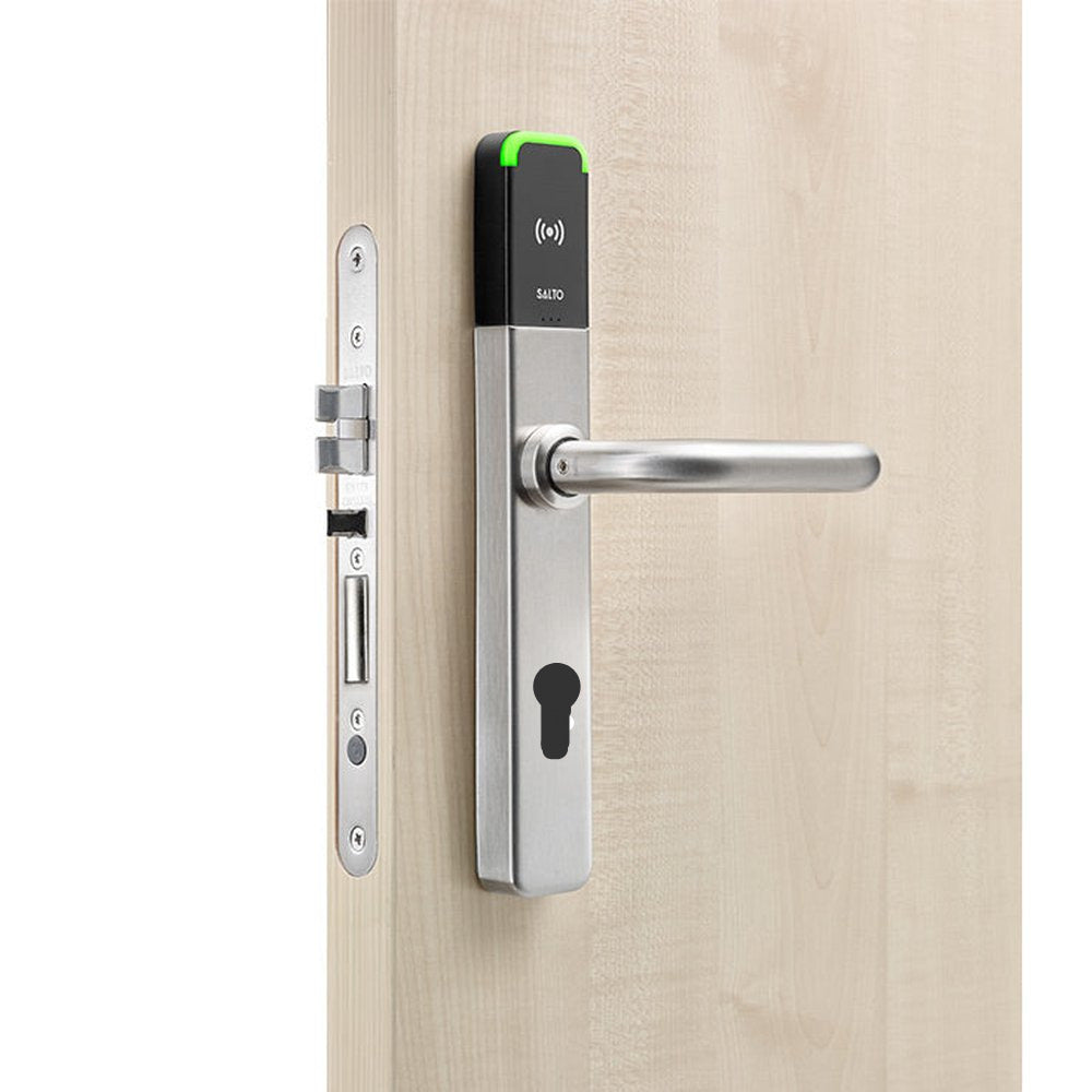 Salto XS4 One handle set EM752 double euro cylinder cut out, 85mm centres