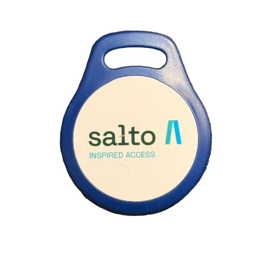 Salto NXP Mifare DESFire 2K fob, blue (Sold in packs of 10)