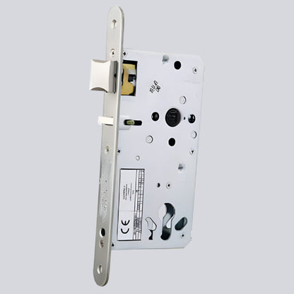 Salto LE8P02 nightlatch, radius forend, 50mm backset