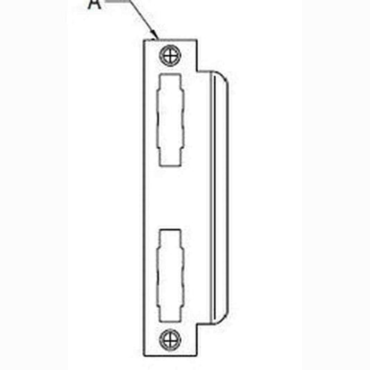 Salto ANSI strking plate to suit LE8P series locks