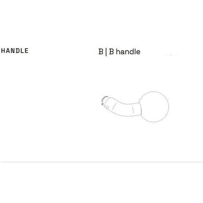 Salto XS4 Original Plus handle set with external ball handle to suit European type lock cases