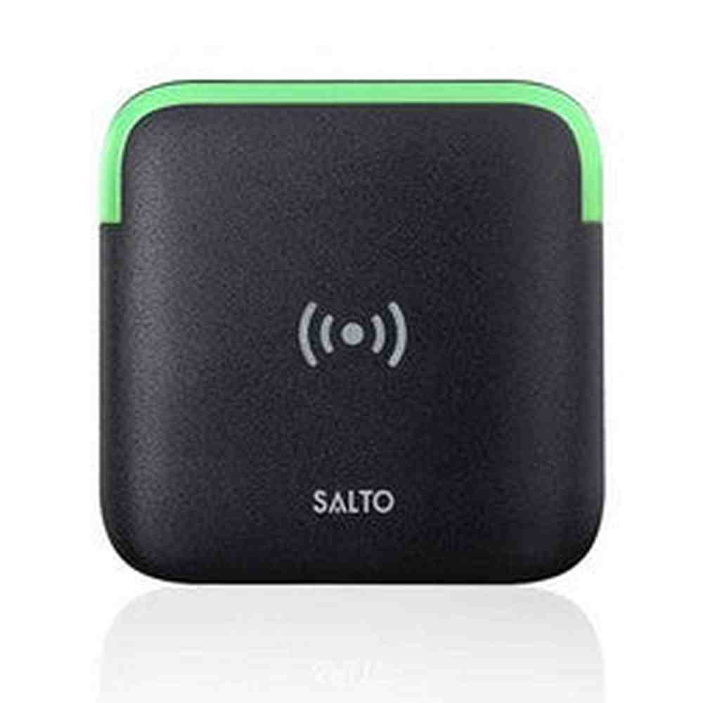 Salto proximity wall reader, BLE Mifare DESfire, square base